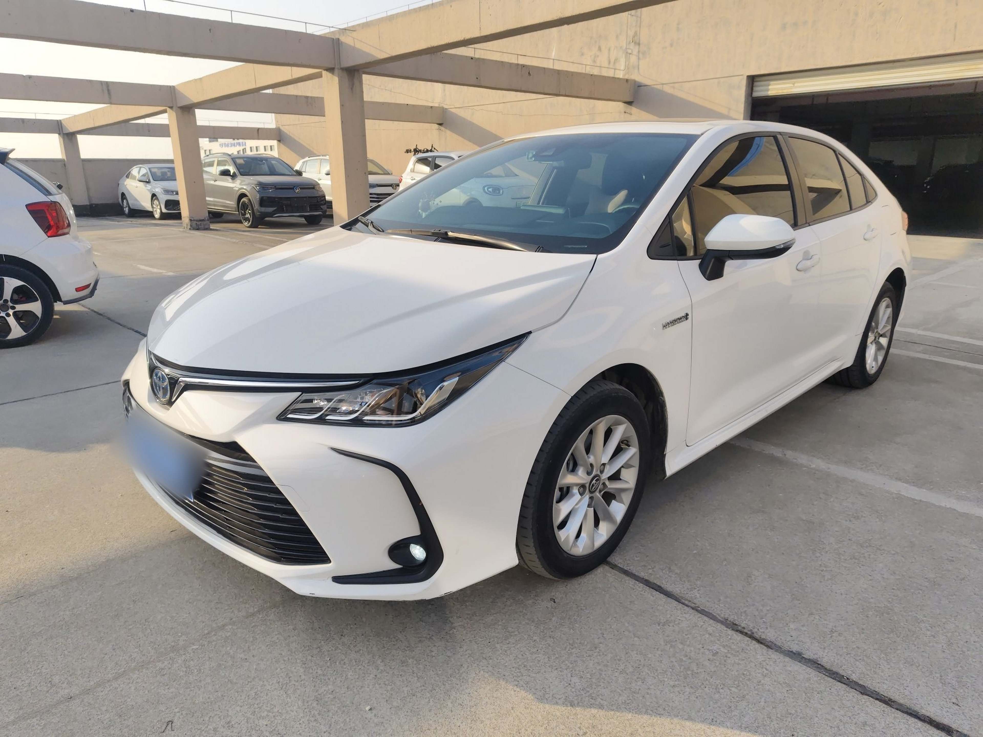 تحت مقدمة السيارة