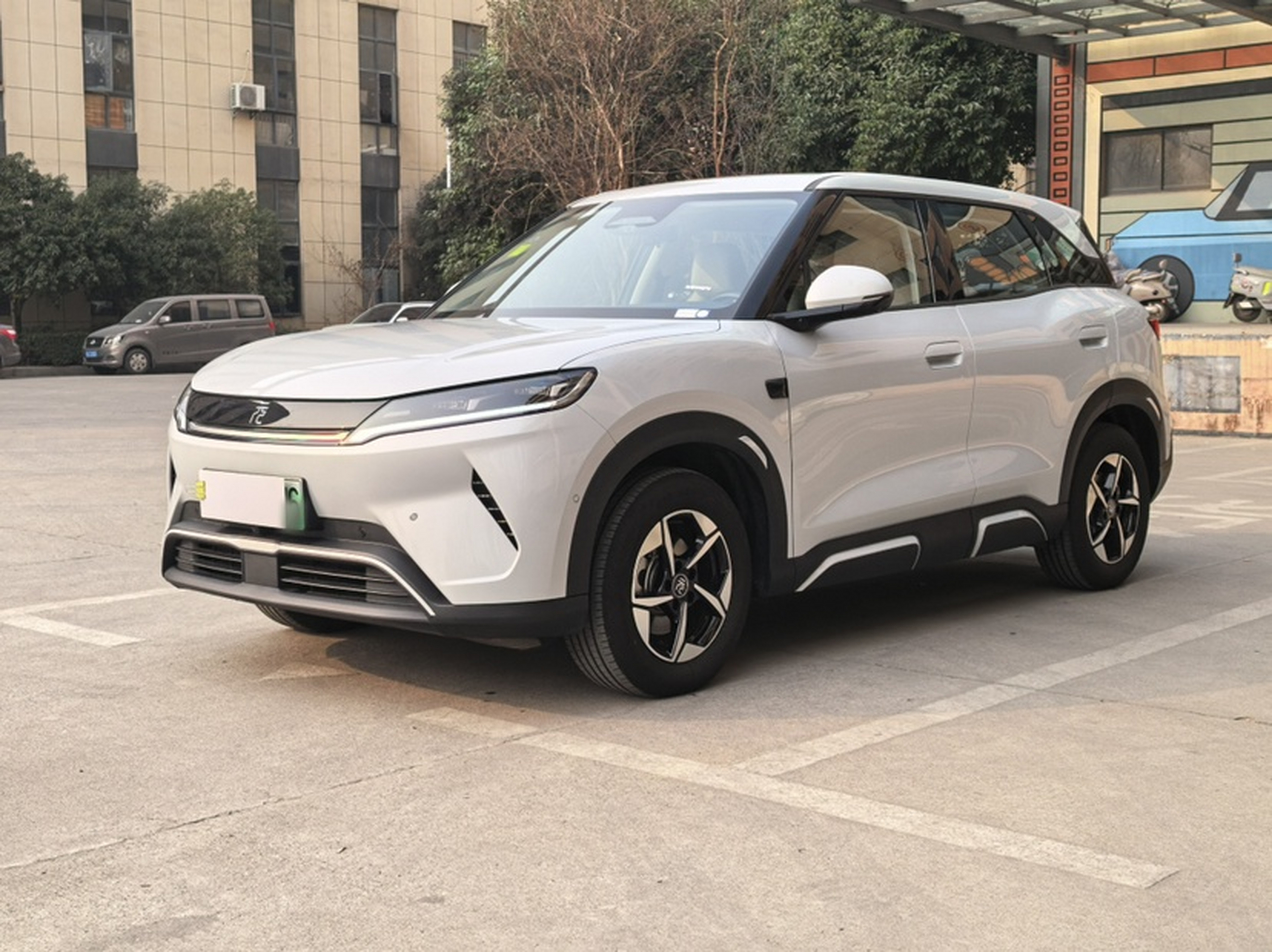 تحت مقدمة السيارة