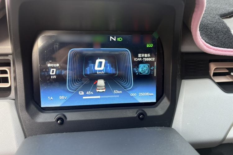 Used Chery QQ Ice Cream 2022 120km Conical Shape Lithium Iron Phosphate
