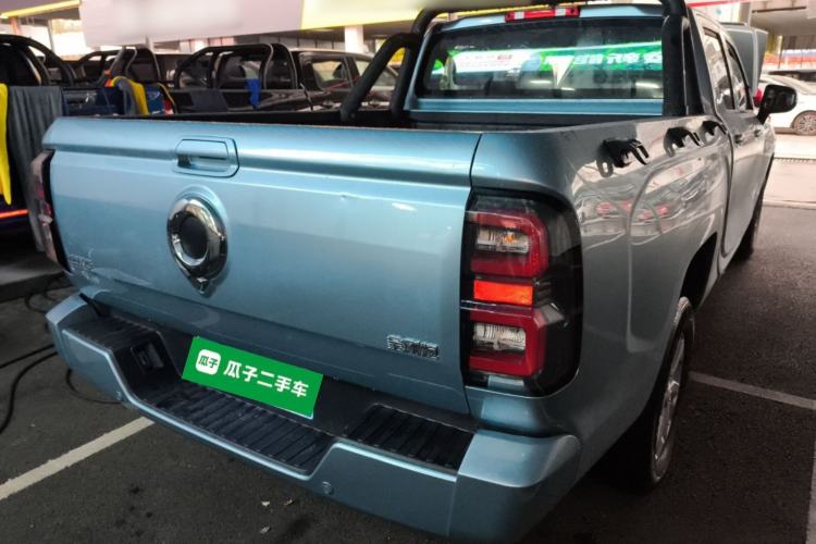 Used Great Wall King Kong Poer 2023 2.0T Automatic Diesel Two-Wheel-Drive Elite Version Flatbed GW4D20M
