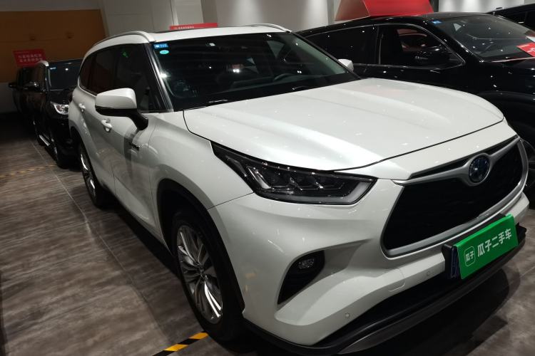 Used Toyota Highlander 2022 Dual-Engine 2.5L Four-Wheel Drive Prestige Version 7 Seats