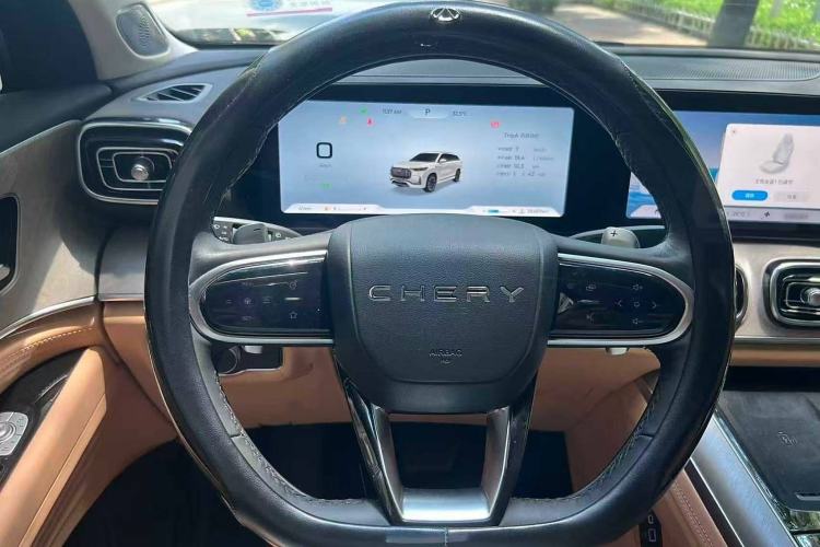 Used Chery Tiggo 9 2023 2.0T Dual-Clutch Two-Wheel Drive Luxury Edition 7 Seats
