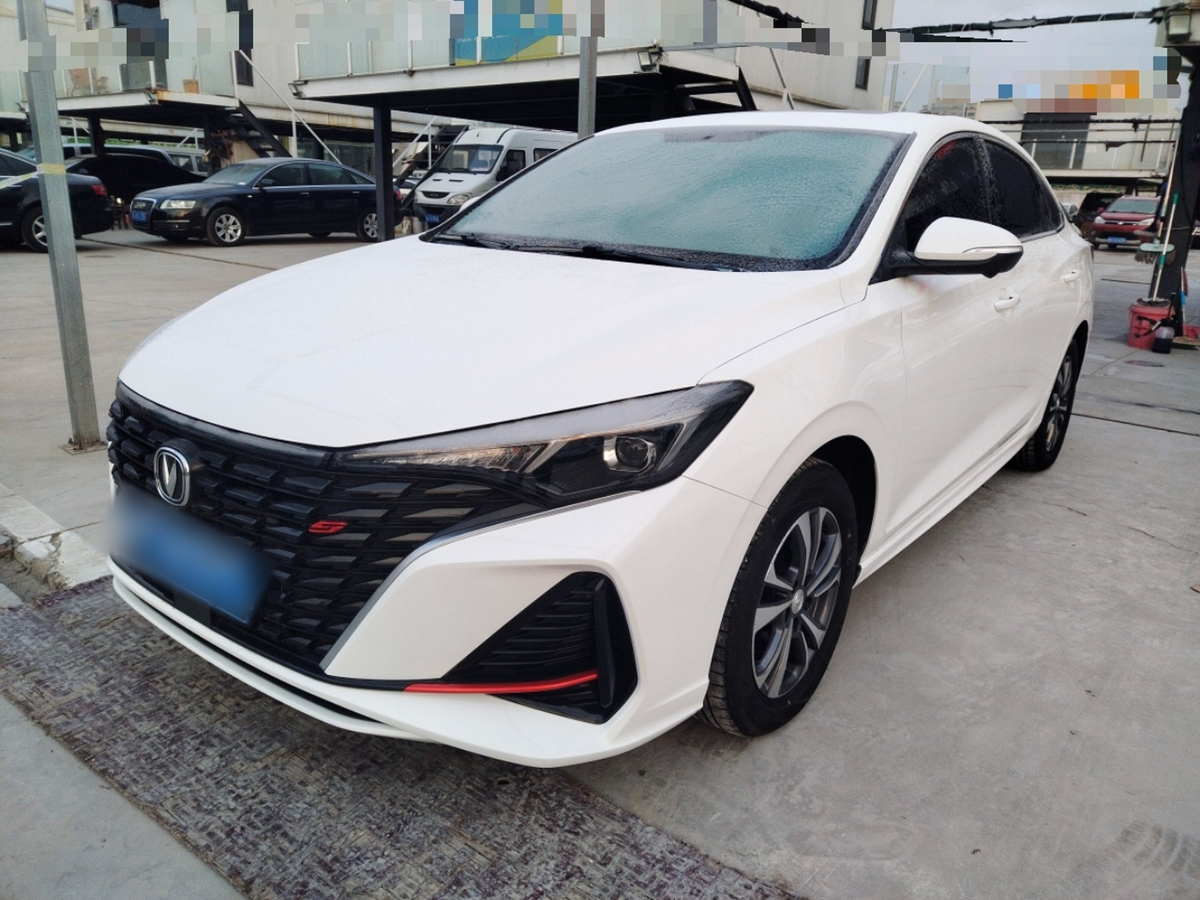 تحت مقدمة السيارة