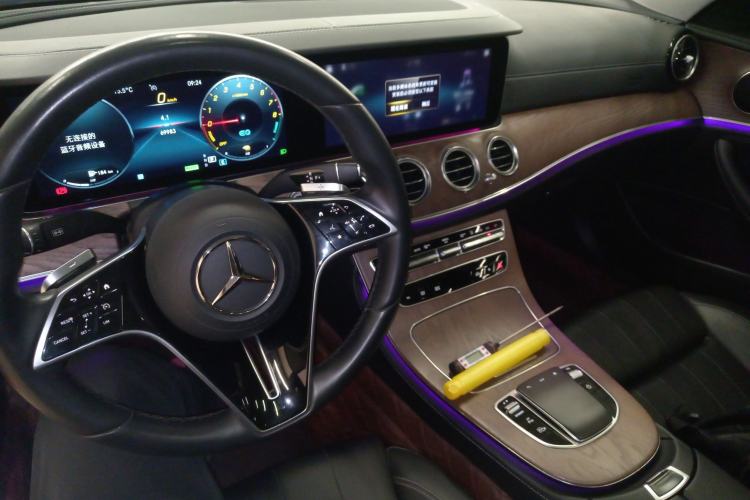 Used Mercedes-Benz E-Class New Energy 2022 Second Facelift E 350 e L Plug-in Hybrid Sedan
