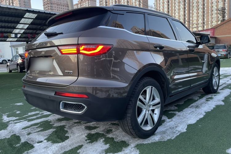 Used Zotye T700 2017 1.8T Dual-Clutch Luxury Model
