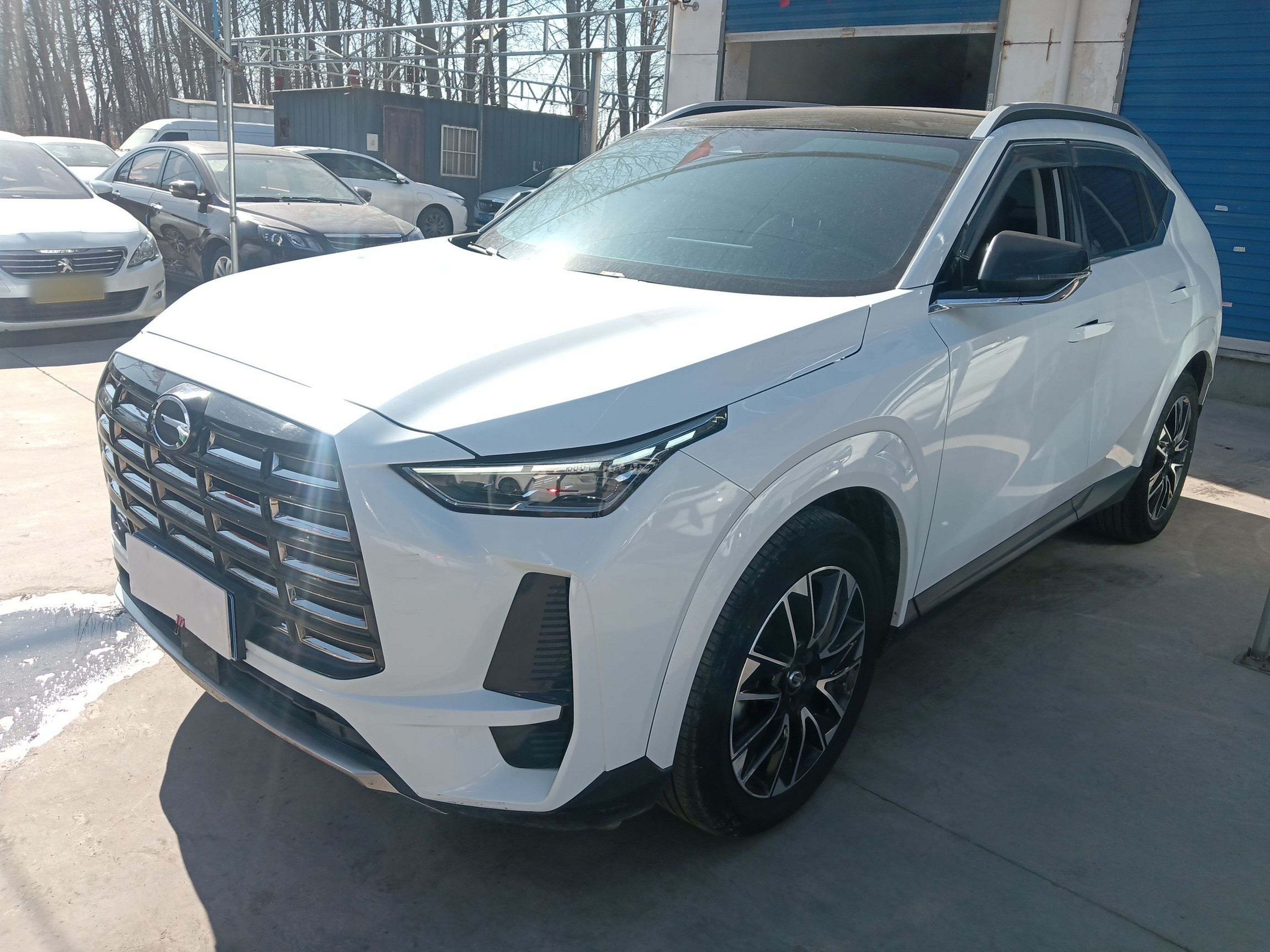 تحت مقدمة السيارة