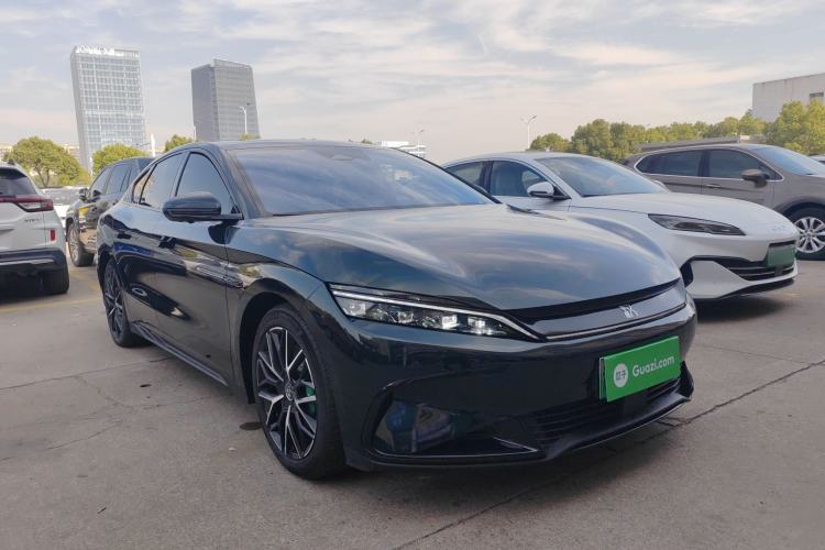 Used BYD Han 2022 EV 610 km All-Wheel-Drive Qianshan Cui Limited Edition
