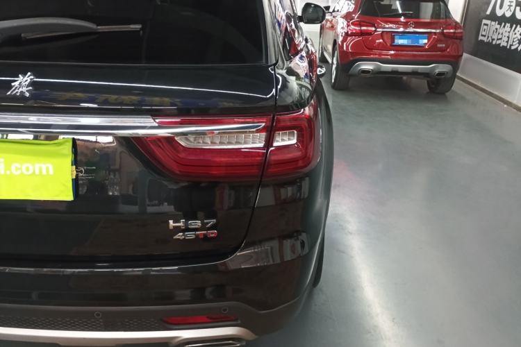 Used Hongqi HS7 2022 2.0T DCT Two-Wheel Drive Smart Connect Flagship Edition 7 Seats
