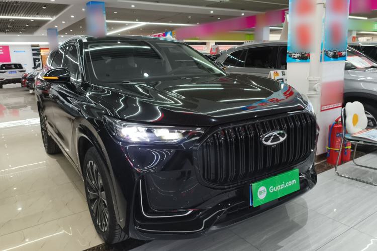 Used Chery Tiggo 9 2025 2.0T Dual-Clutch Two-Wheel Drive Black Samurai Edition 5 Seats