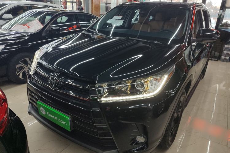Used Toyota Highlander 2018 2.0T Four-Wheel Drive Knight Edition 7 Seats China VI Standard
