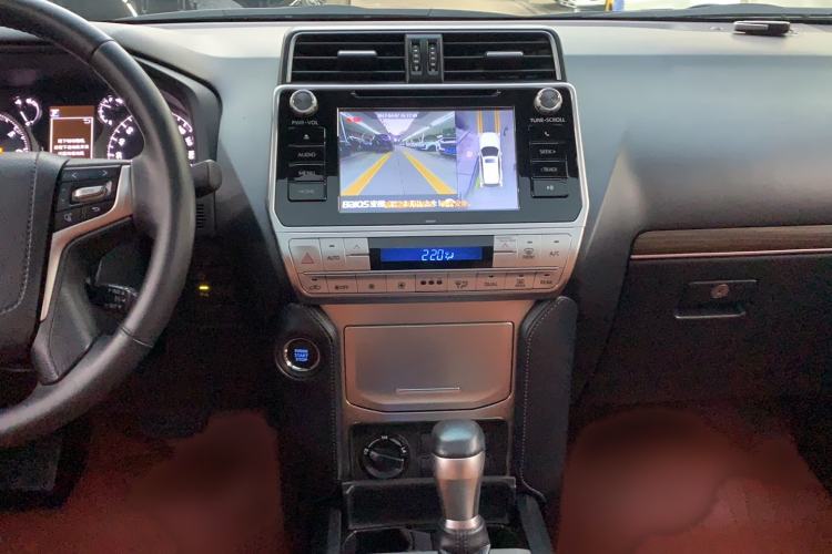 Used Toyota Prado 2018 3.5L Automatic TX-L with Rear-Mounted Spare Tire
