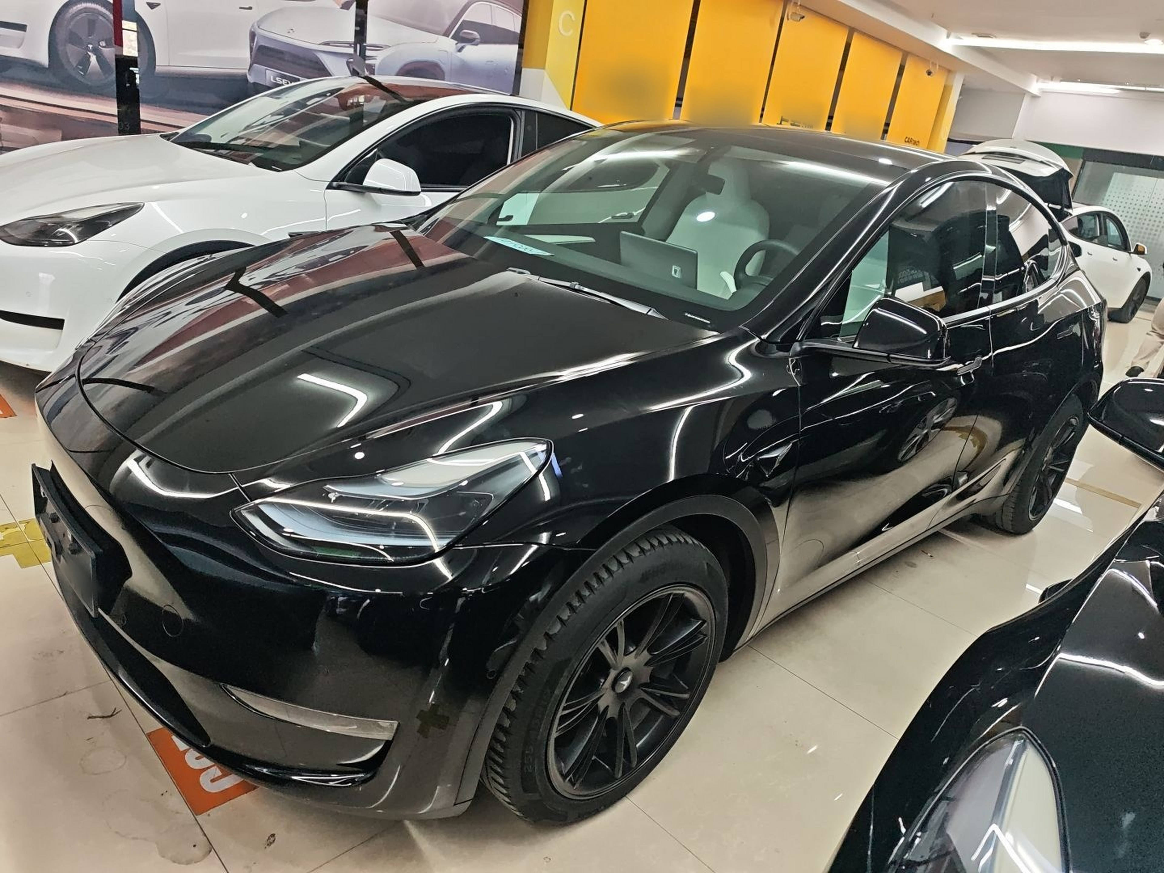 تحت مقدمة السيارة