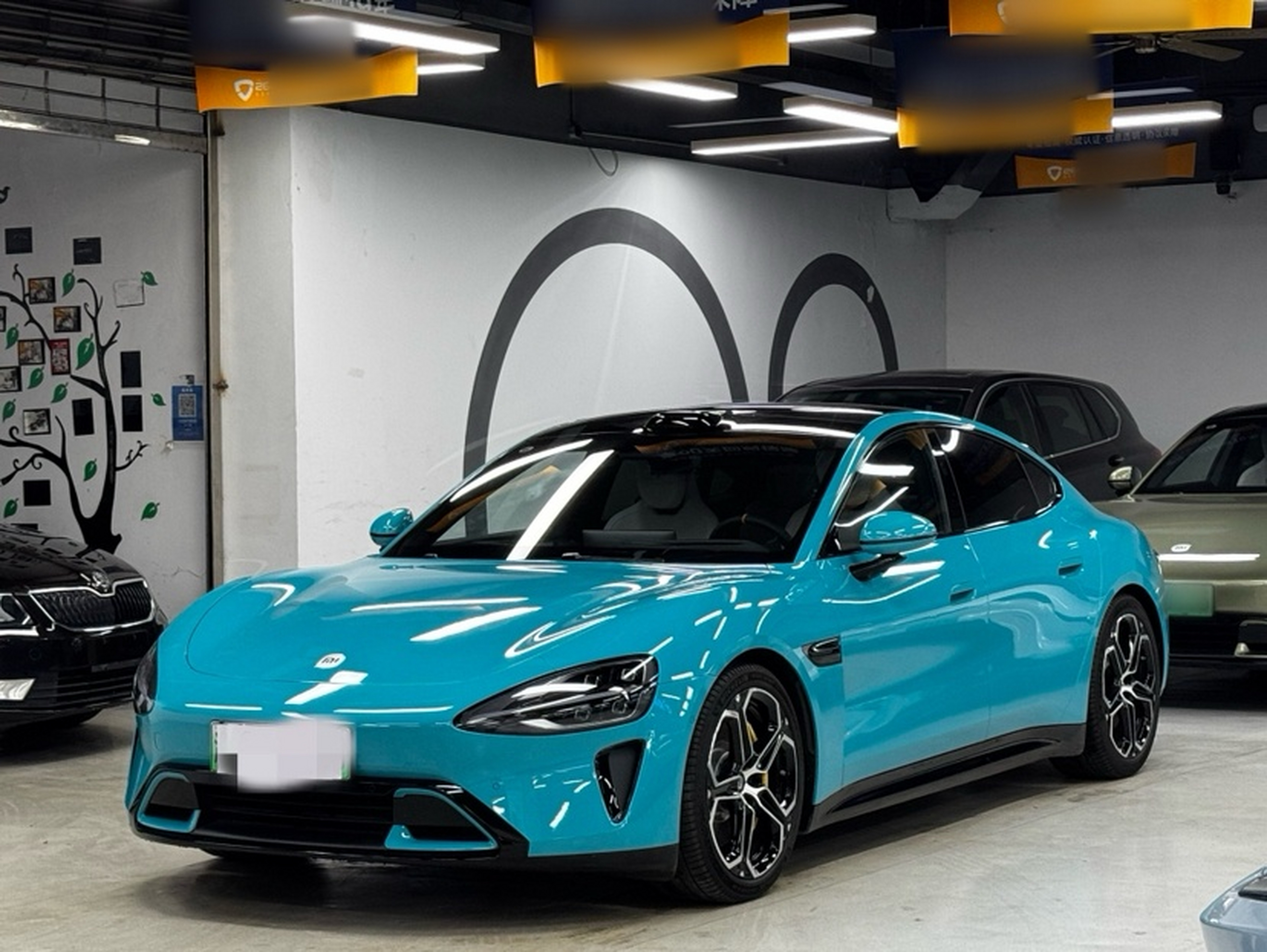 تحت مقدمة السيارة