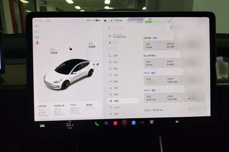 Used Tesla Model 3 2019 Long-Range Rear-Wheel-Drive Version

