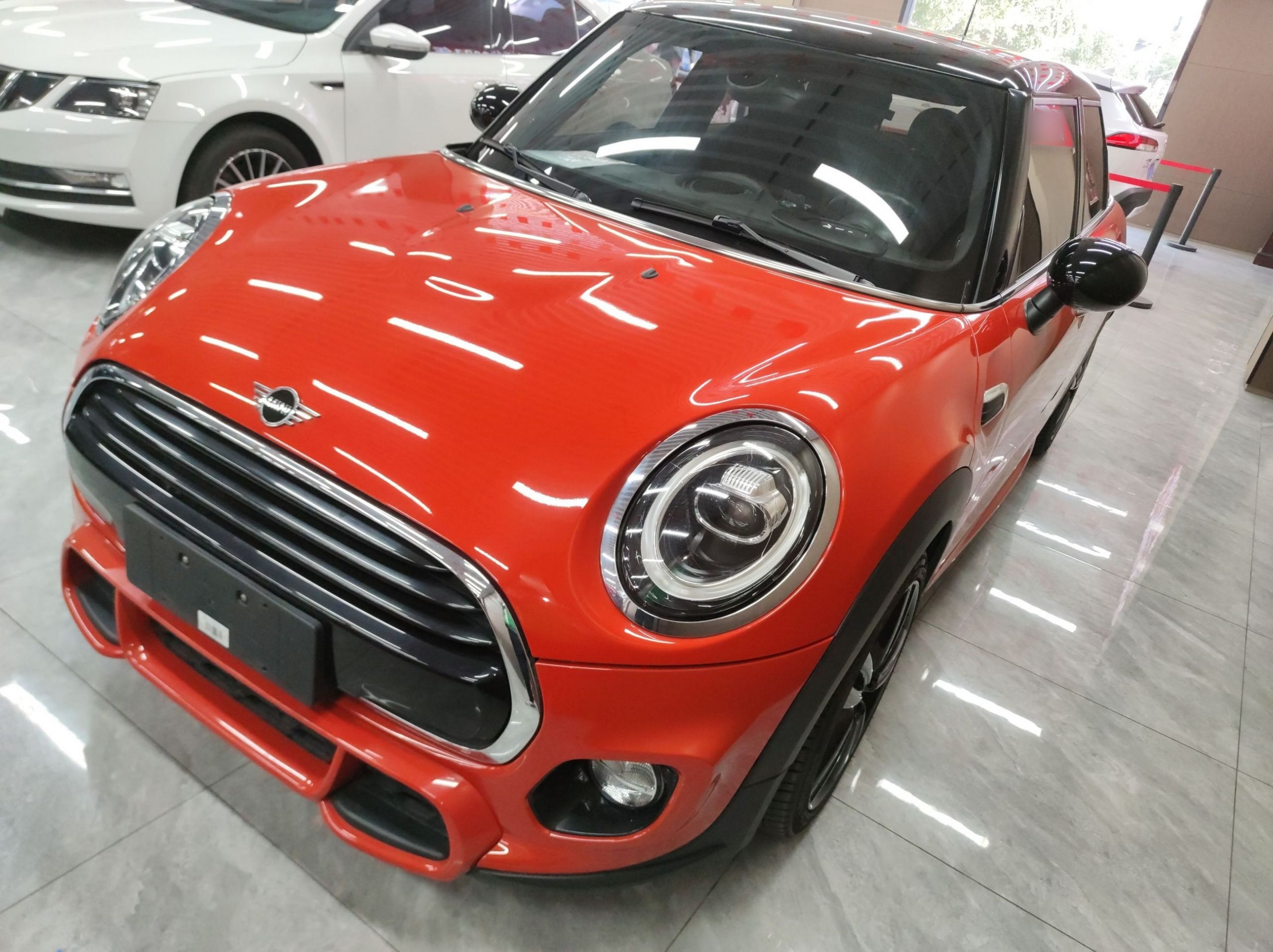 تحت مقدمة السيارة