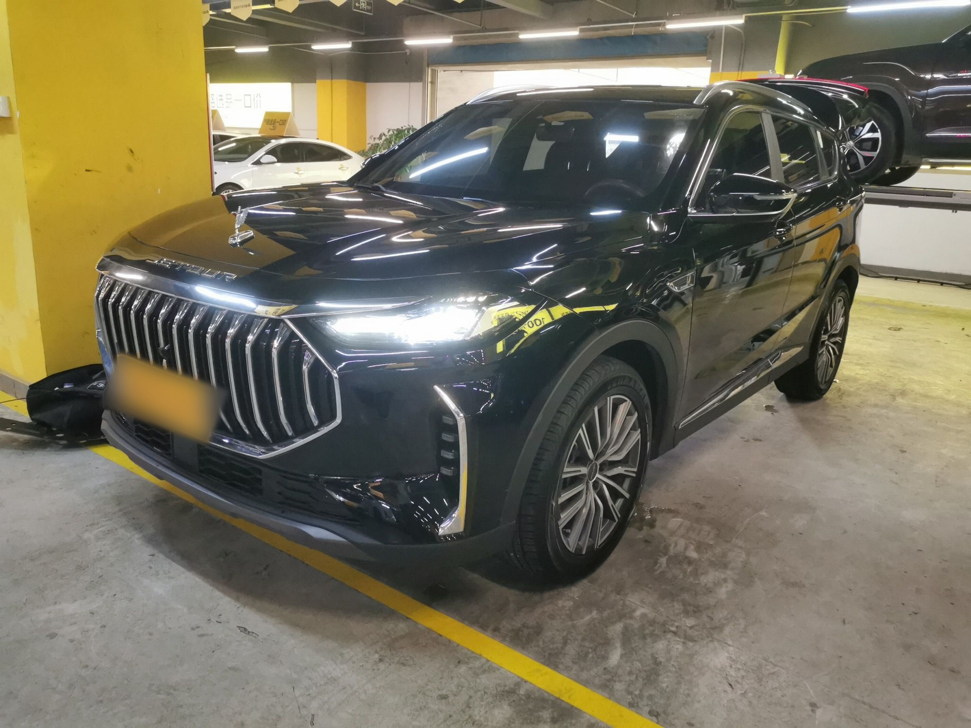 تحت مقدمة السيارة