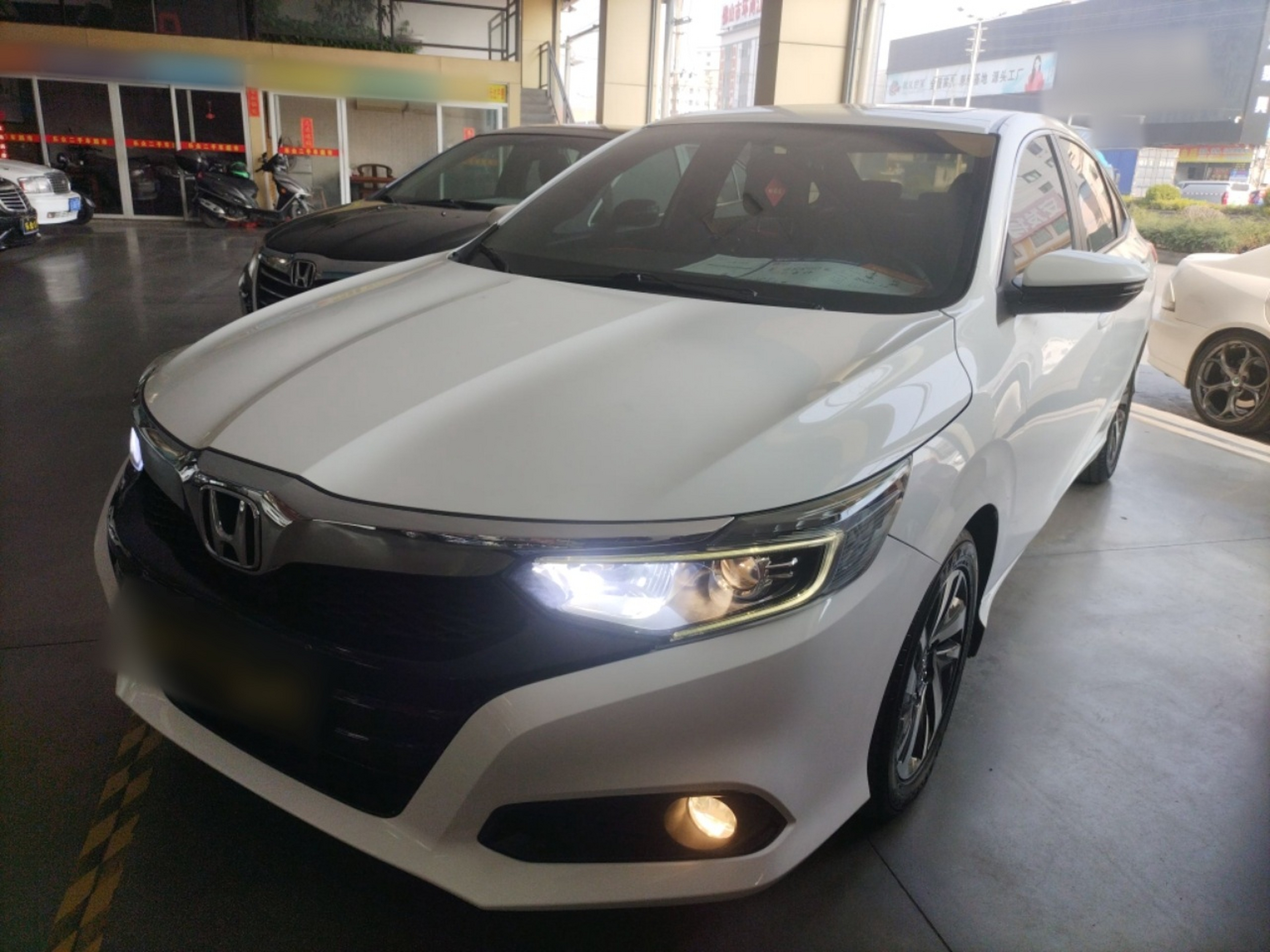 تحت مقدمة السيارة