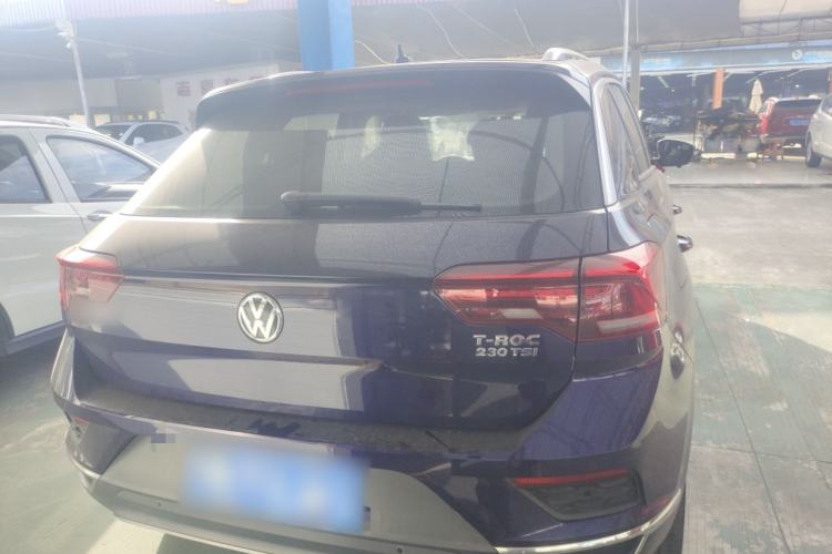 Used Volkswagen T-ROC 2019 230TSI DSG Two-Wheel-Drive Advanced Version China VI Standard