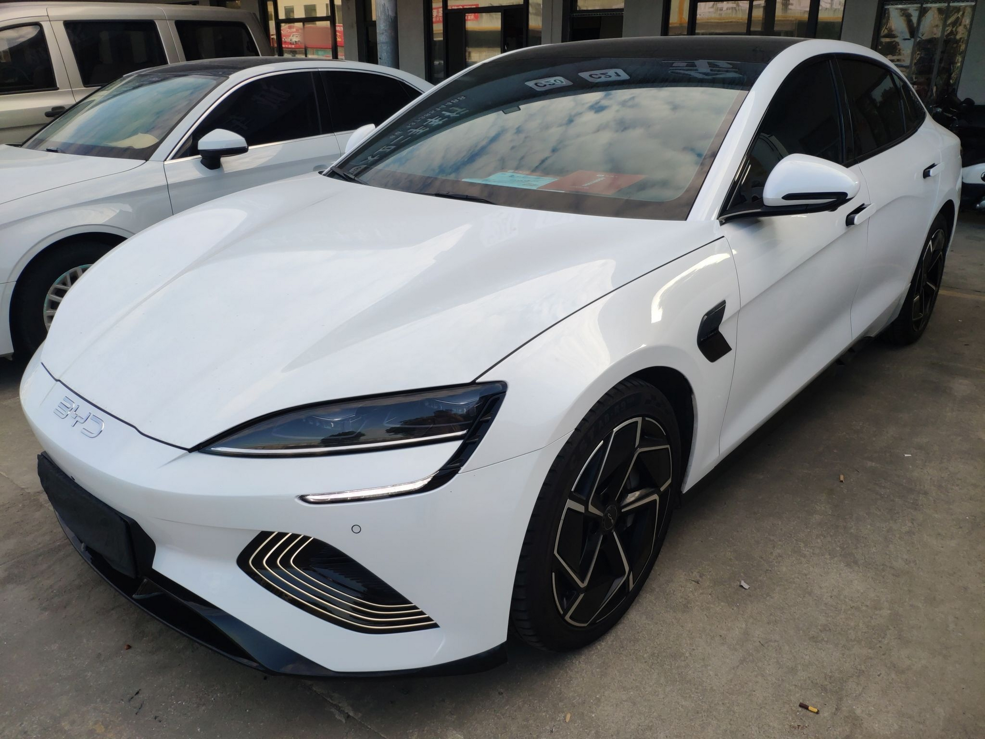 تحت مقدمة السيارة