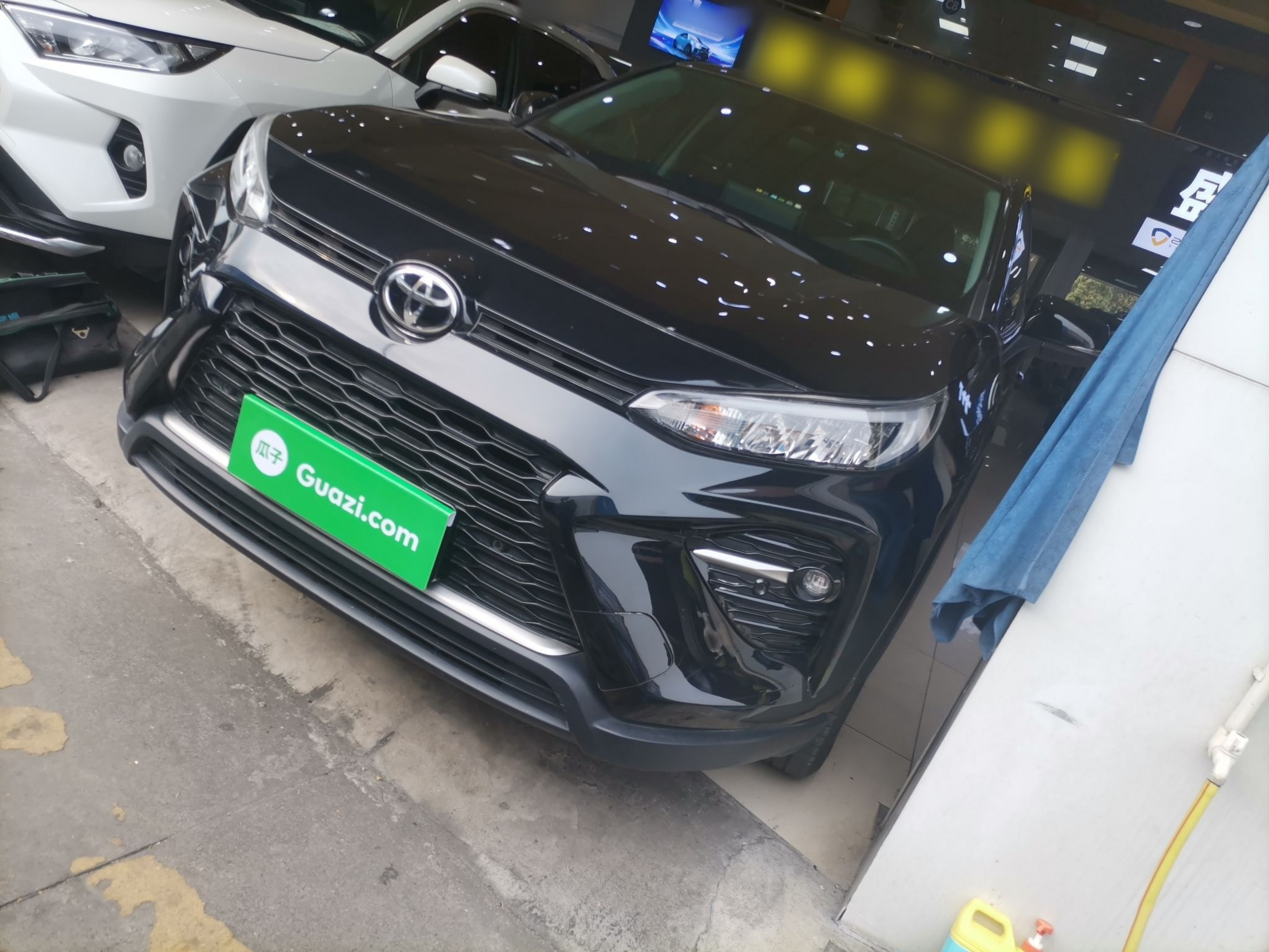 تحت مقدمة السيارة