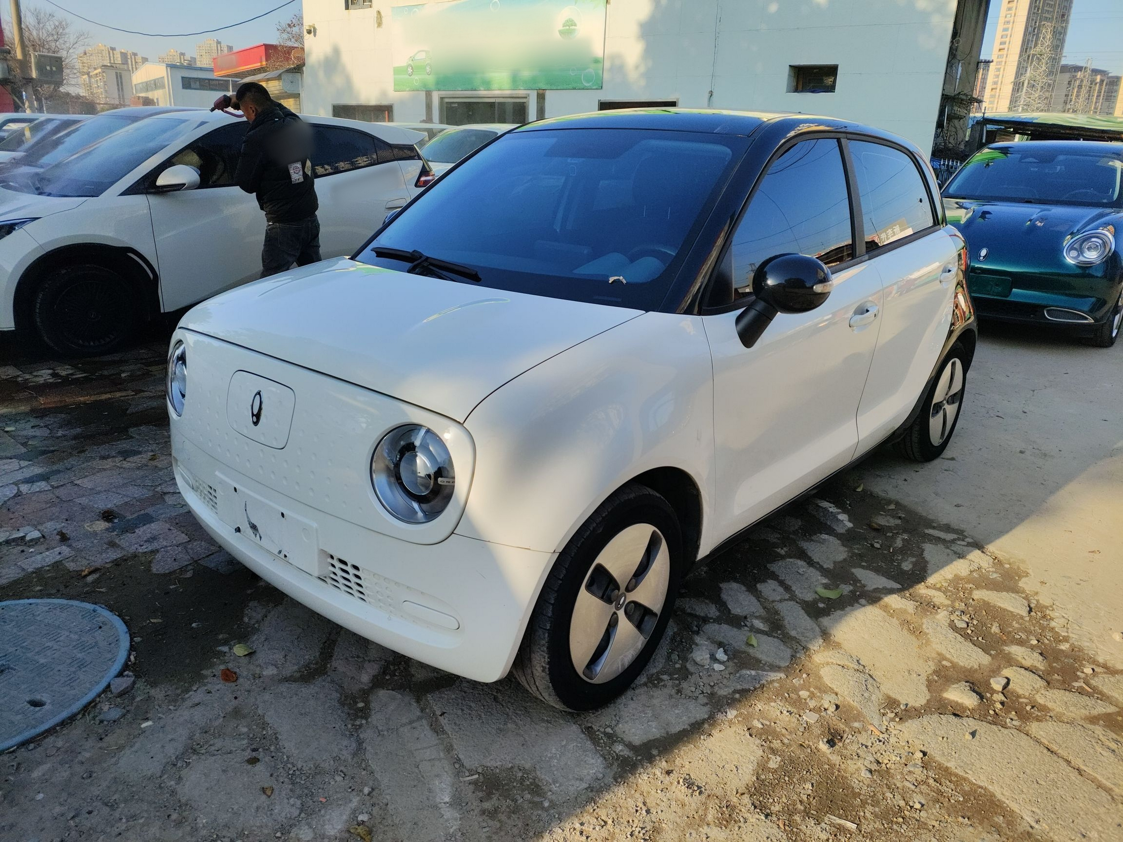 تحت مقدمة السيارة