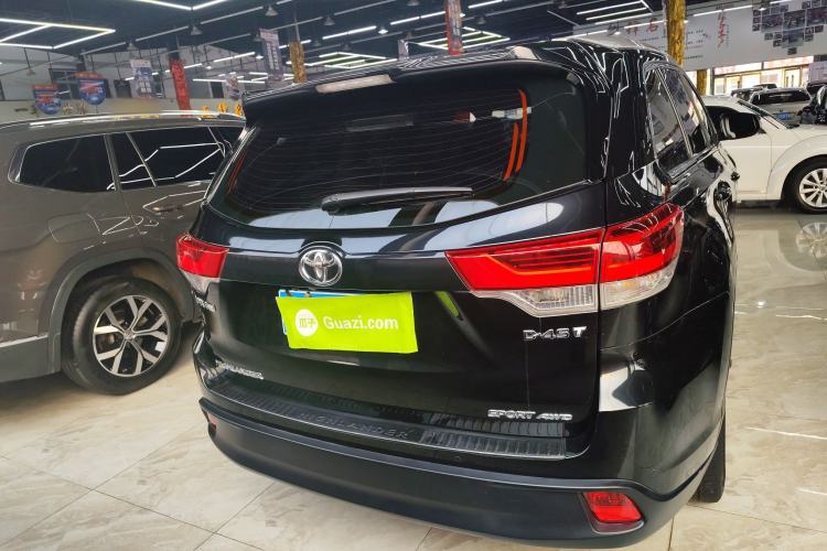 Used Toyota Highlander 2018 2.0T Four-Wheel Drive Luxury Version 7 Seats China VI Standard
