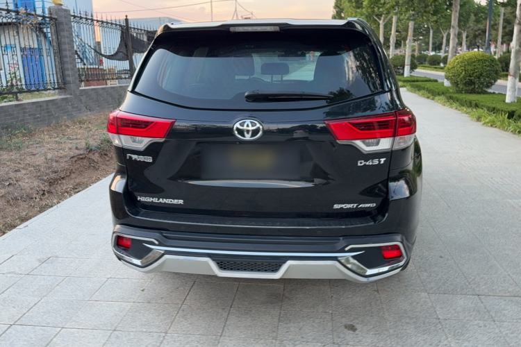 Used Toyota Highlander 2018 2.0T Four-Wheel Drive Luxury Version 7 Seats China VI Standard
