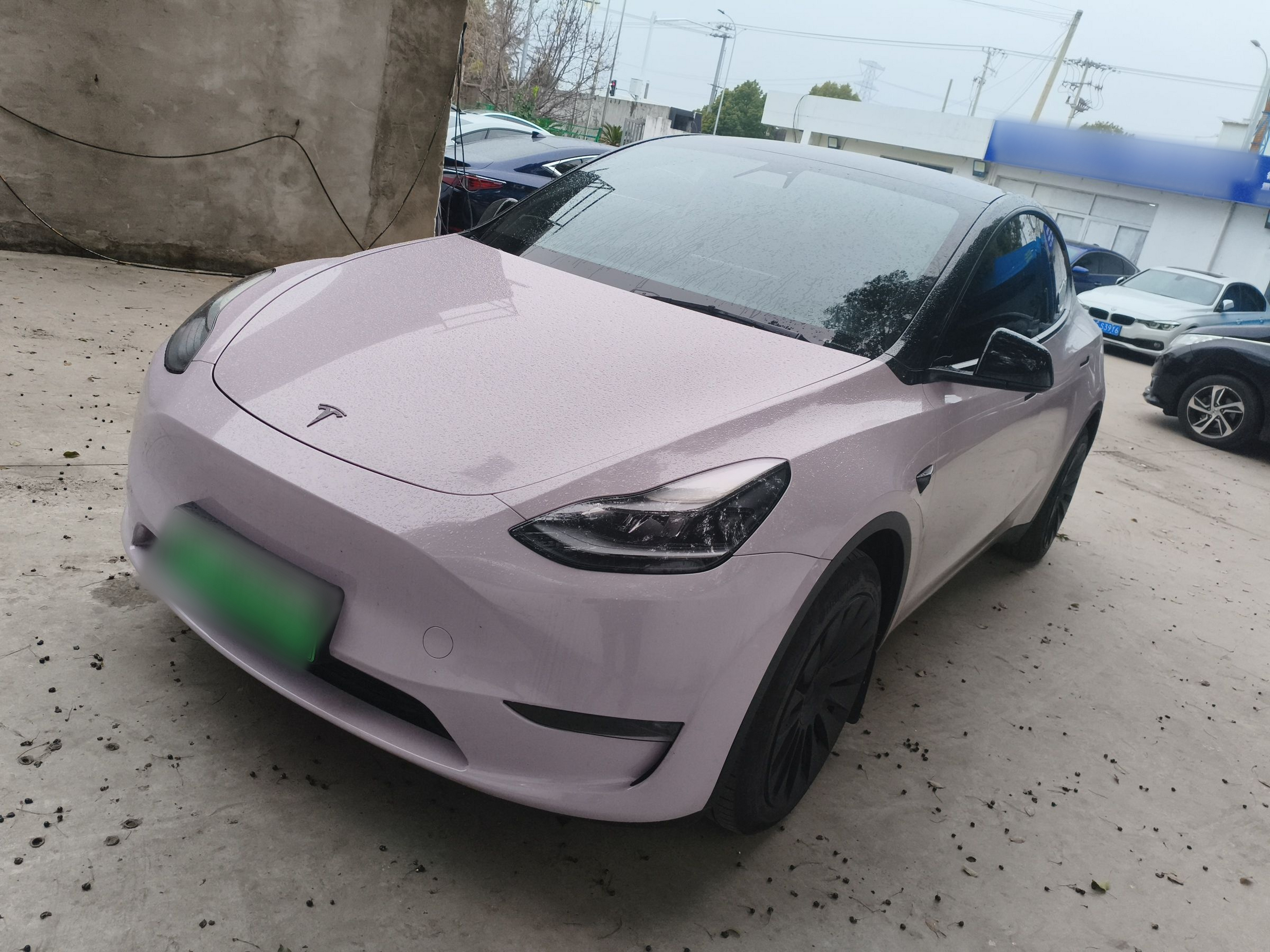 تحت مقدمة السيارة