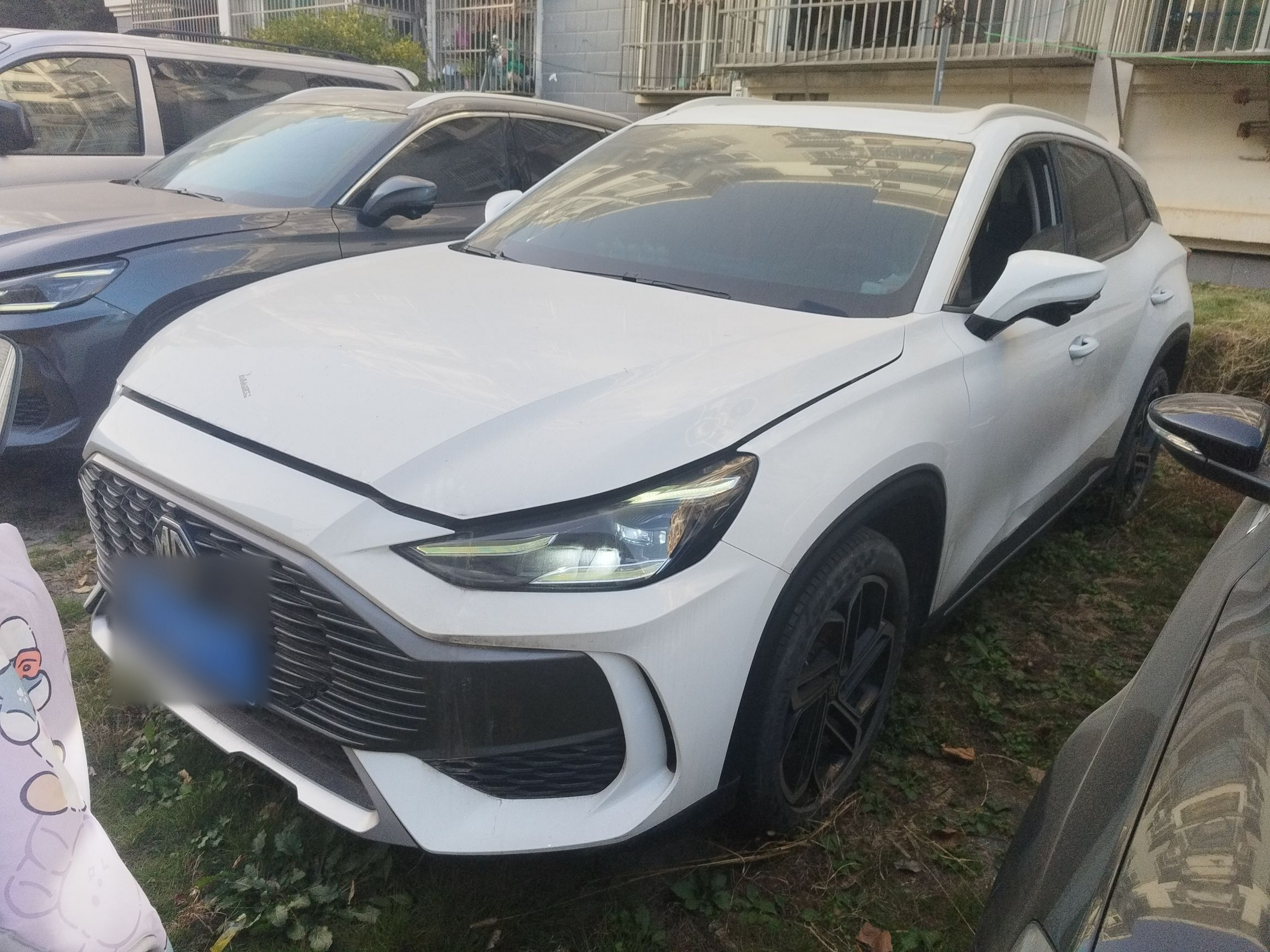 تحت مقدمة السيارة