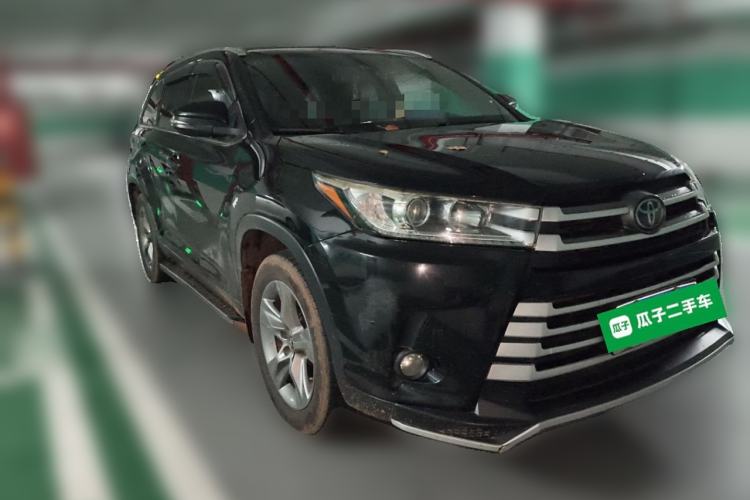 Used Toyota Highlander 2018 2.0T Two-Wheel-Drive Luxury Edition 7 Seats Emission Standard China V
