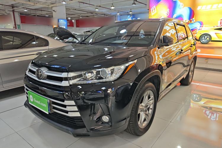Used Toyota Highlander 2018 2.0T Four-Wheel Drive Luxury Version 7 Seats China VI Standard