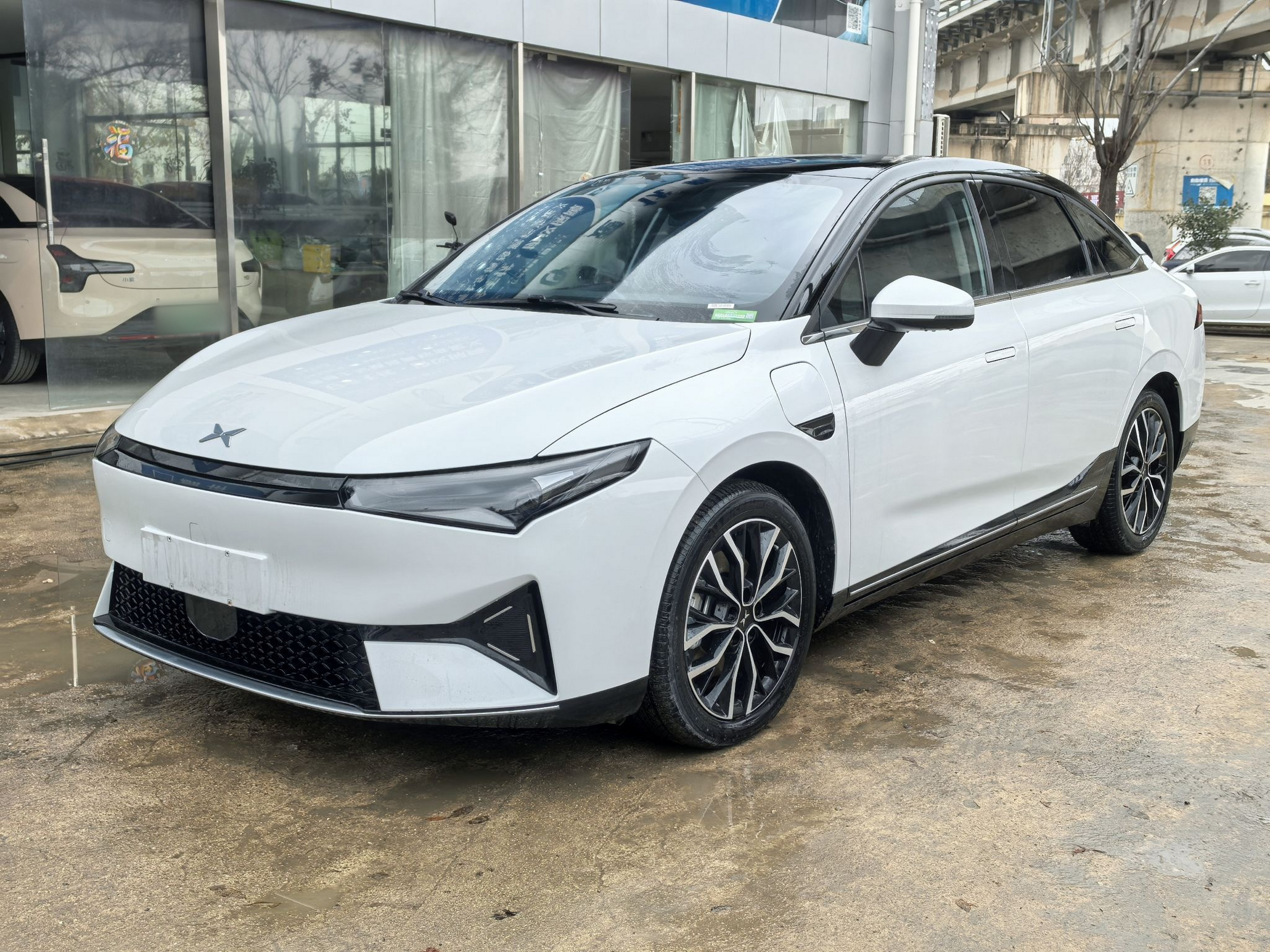 تحت مقدمة السيارة