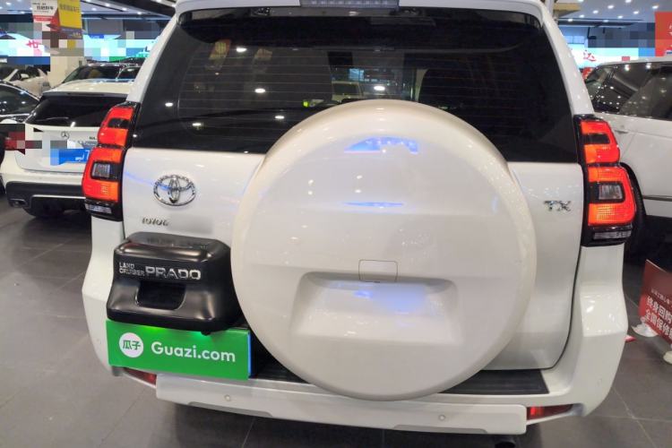 Used Toyota Prado 2018 3.5L Automatic TX-L with Rear-Mounted Spare Tire