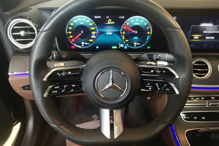 Used Mercedes-Benz E-Class New Energy 2022 Restyled E 350 e L Plug-in Hybrid Sports Sedan
