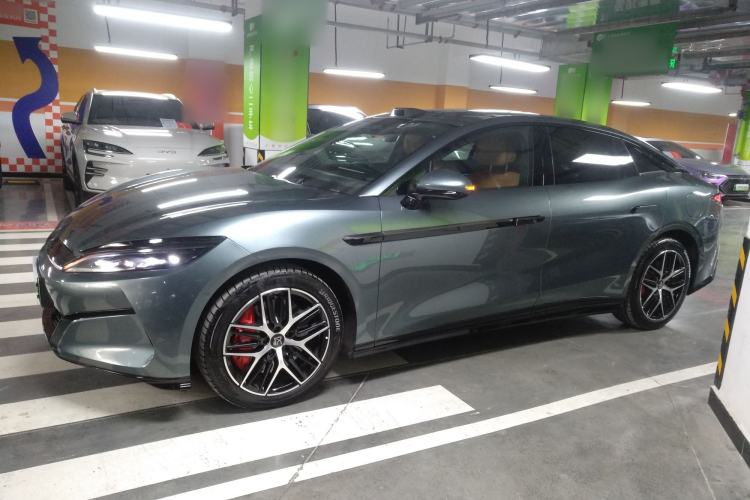 Used BYD Han L 2025 DM-p Four-Wheel-Drive LiDAR Flagship Model
