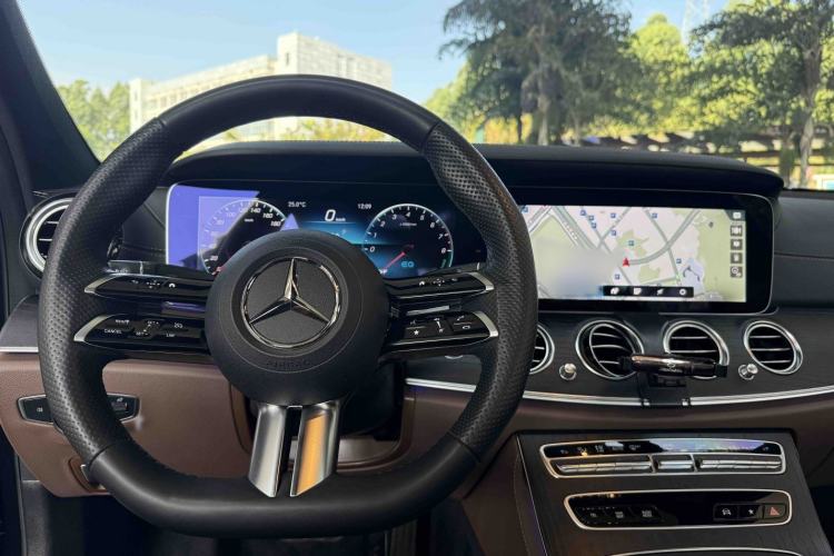 Used Mercedes-Benz E-Class New Energy 2023 E 350 e L Plug-in Hybrid Sports Sedan