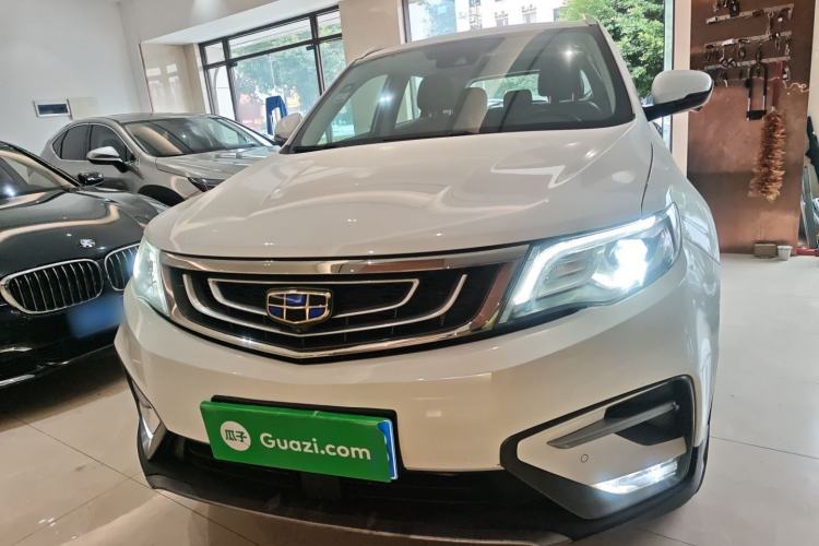 Used Geely Auto Emgrand X7 Sport 2018 1.8TD Automatic Two-Wheel Drive ZhiZun Model with 4G Connectivity