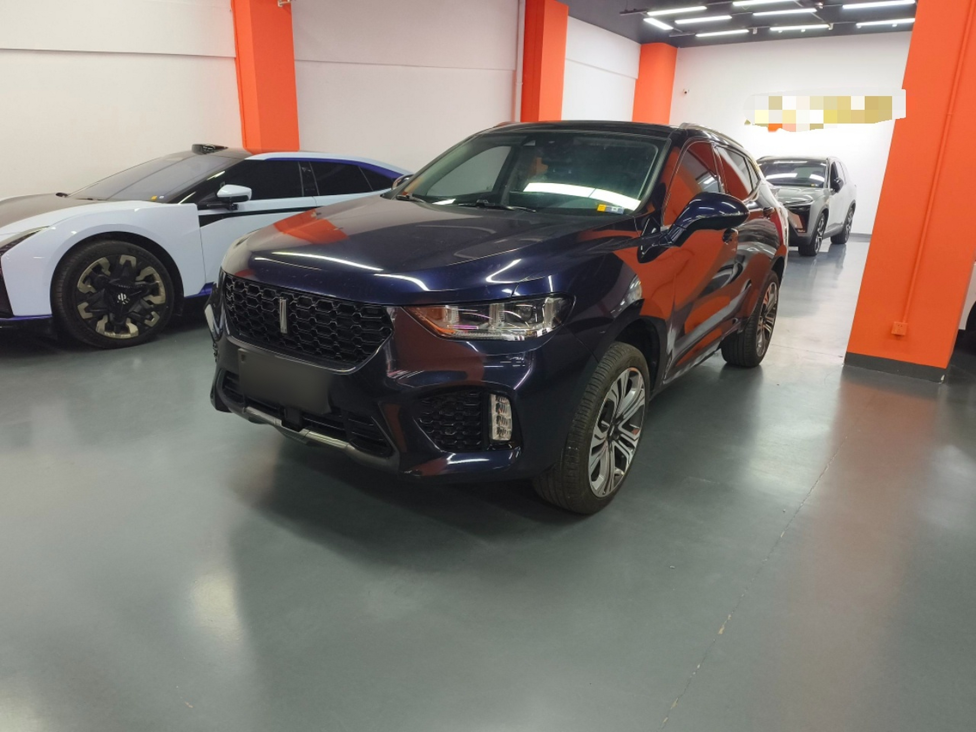 تحت مقدمة السيارة