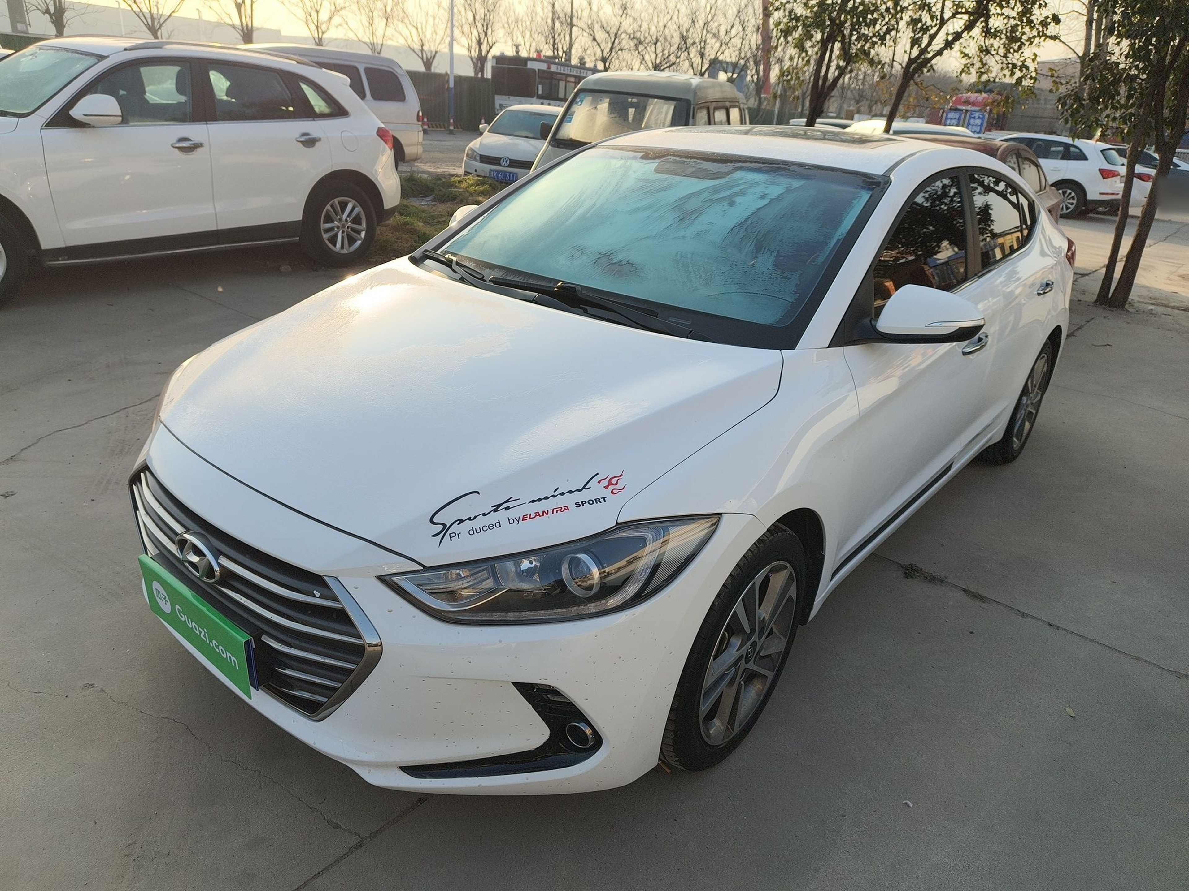 تحت مقدمة السيارة