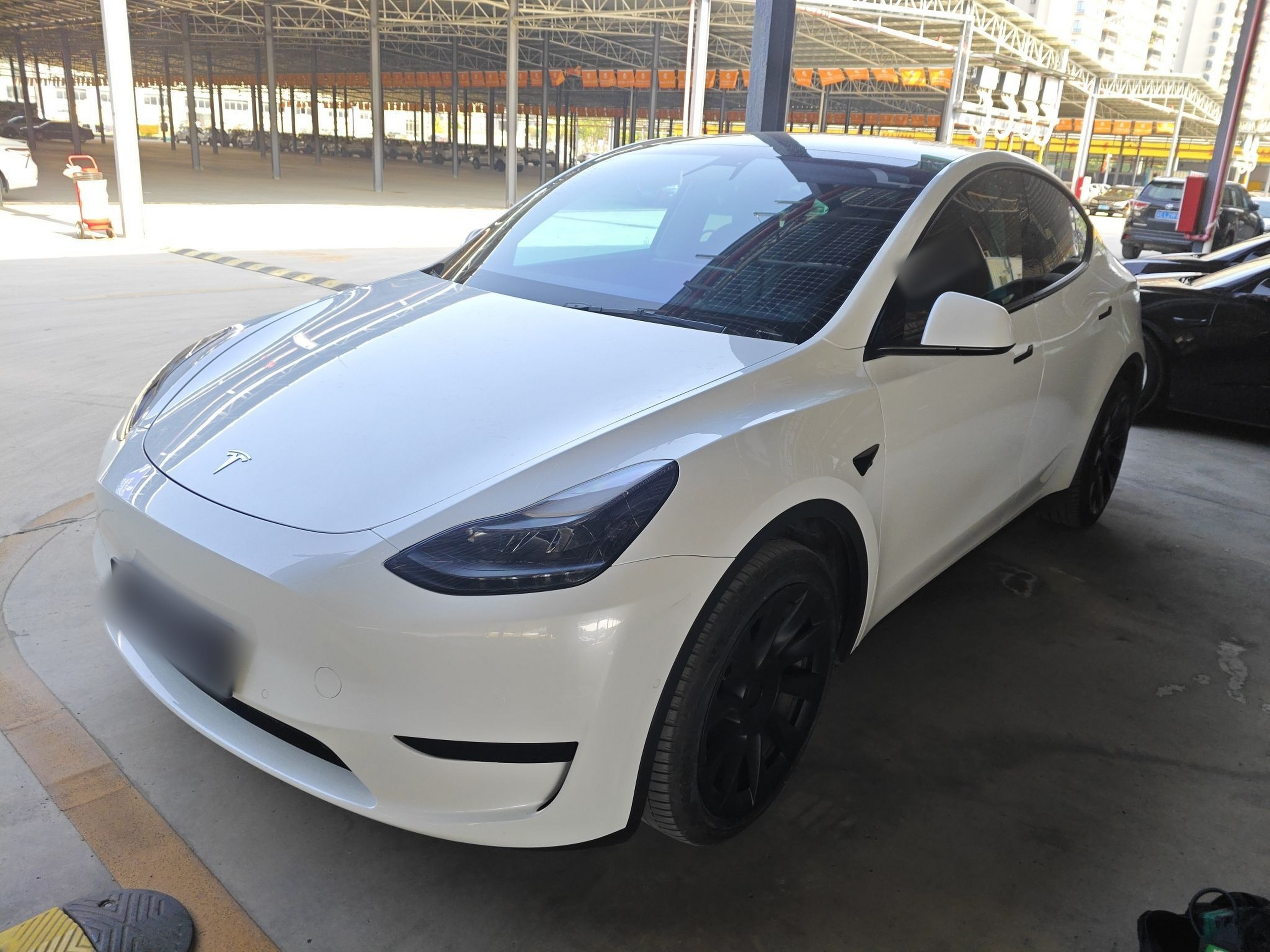 تحت مقدمة السيارة