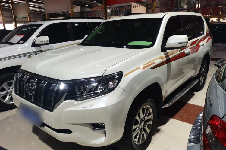 Used Toyota Prado 2018 3.5L Automatic TX-L NAVI with Rear-Mounted Spare Tire
