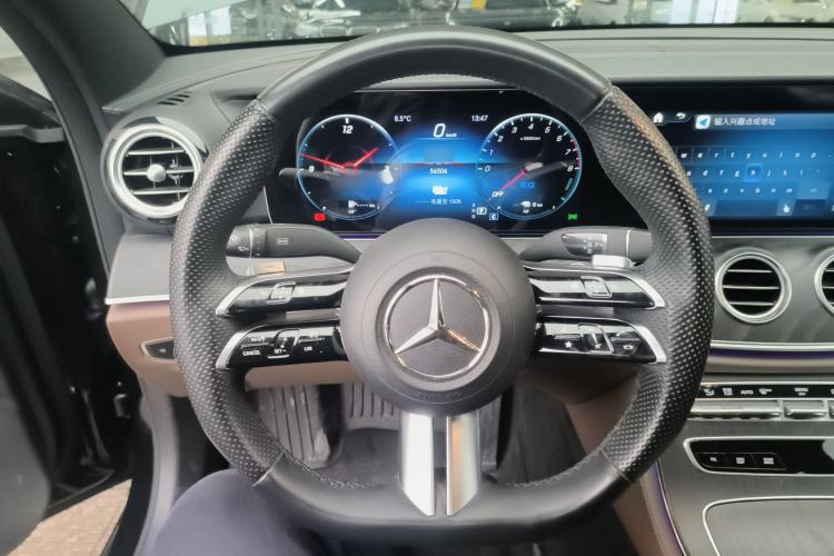 Used Mercedes-Benz E-Class New Energy 2023 E 350 e L Plug-in Hybrid Sports Sedan