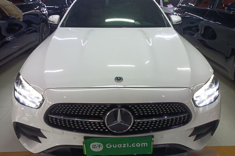 Used Mercedes-Benz E-Class New Energy 2021 E 350 e L Plug-in Hybrid Sports Sedan