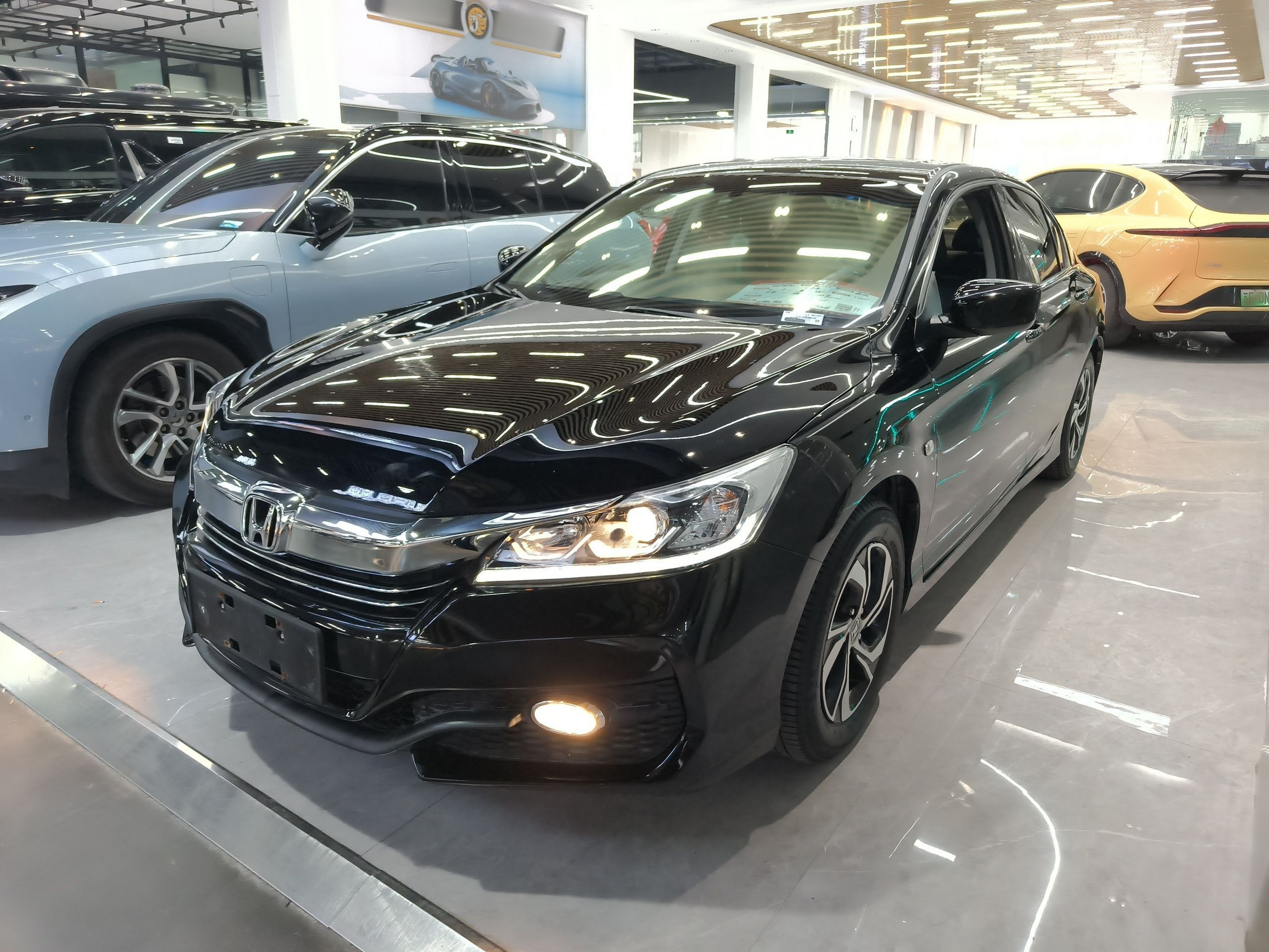 تحت مقدمة السيارة