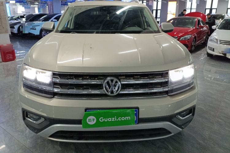 Used Volkswagen Teramont 2019 330TSI Two-Wheel-Drive Luxury Edition China V Standard