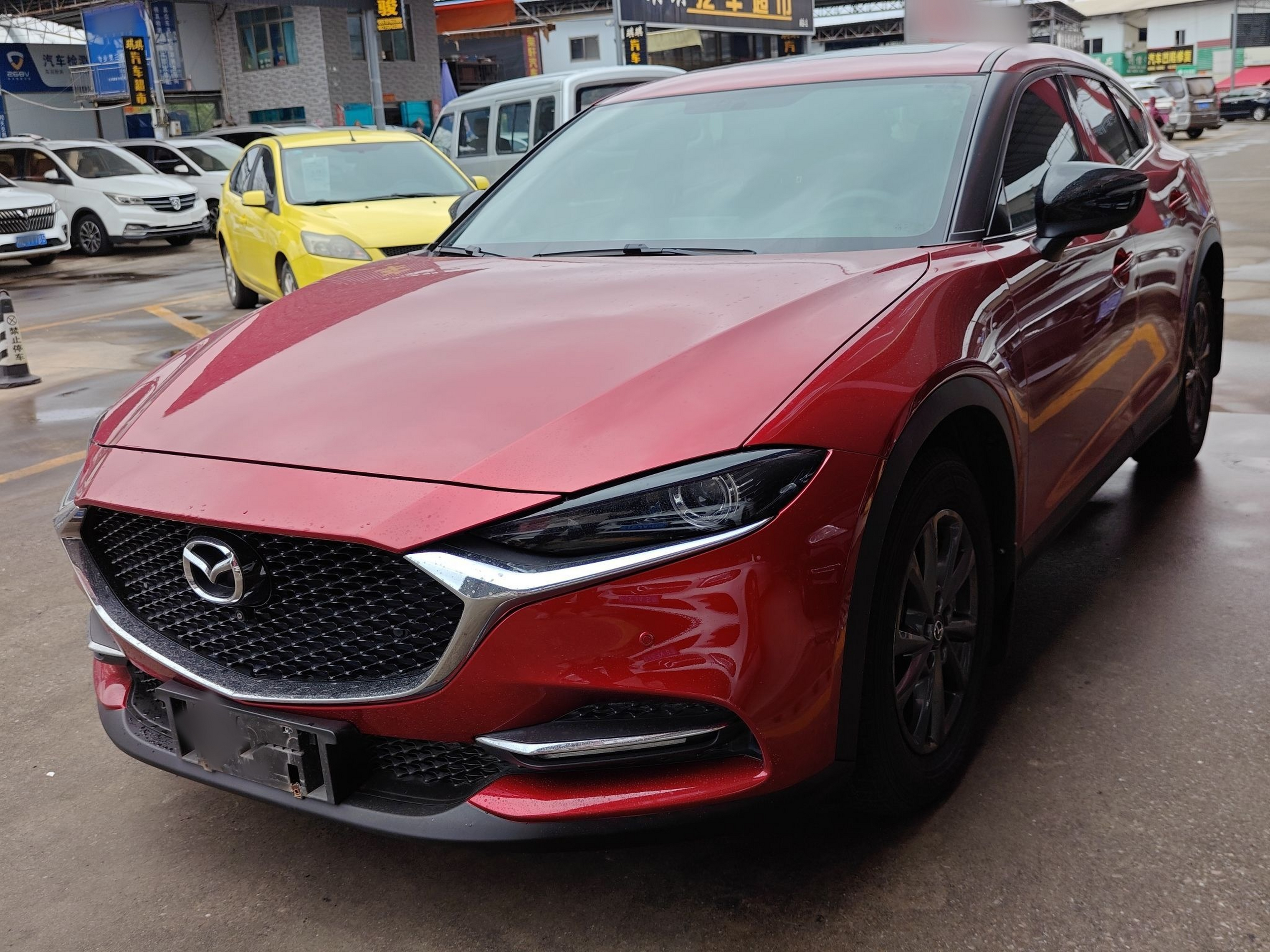 تحت مقدمة السيارة