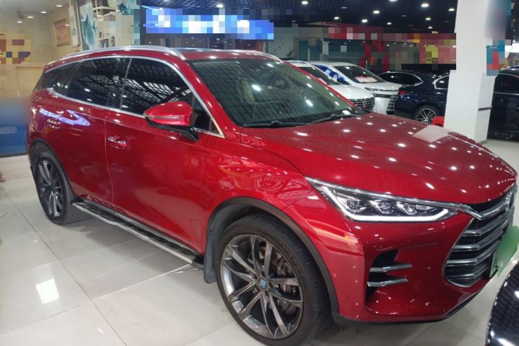 Used BYD Tang New Energy 2018 DM 2.0T All-Wheel Drive Smart Connectivity Luxury Model 7 Seats China V Emission Standard
