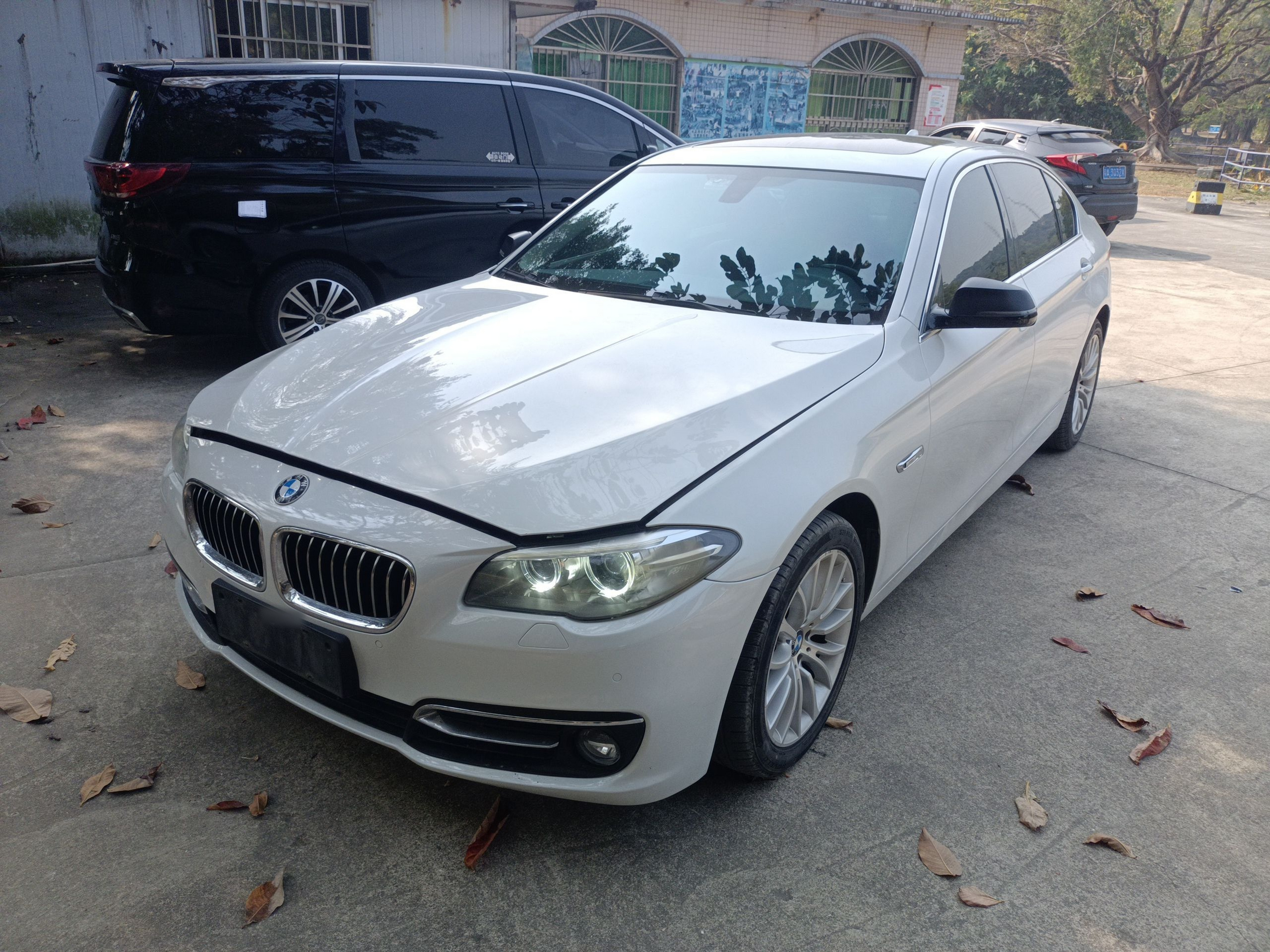 تحت مقدمة السيارة