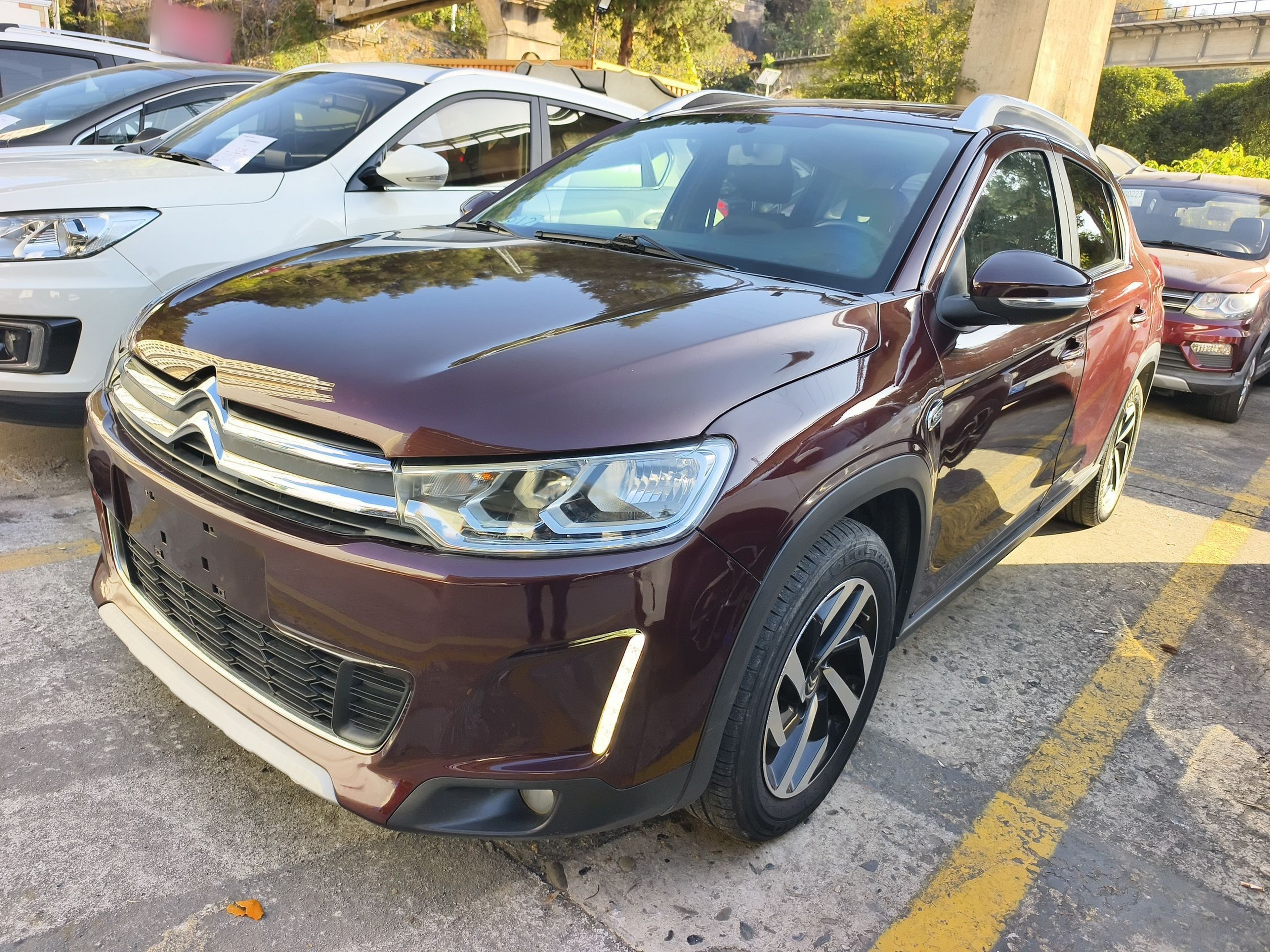 تحت مقدمة السيارة