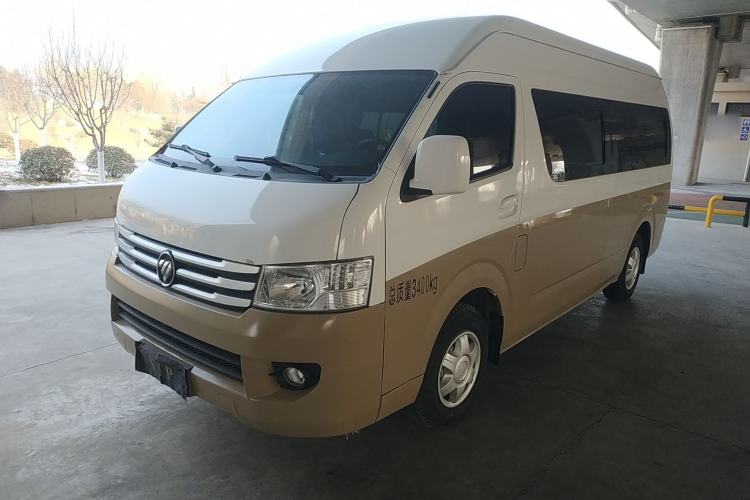 Used Foton Scenic G9 2021 2.4L Gasoline Commercial Version Long Wheelbase High Roof 9-Seater with Clear Window 4K22D4M